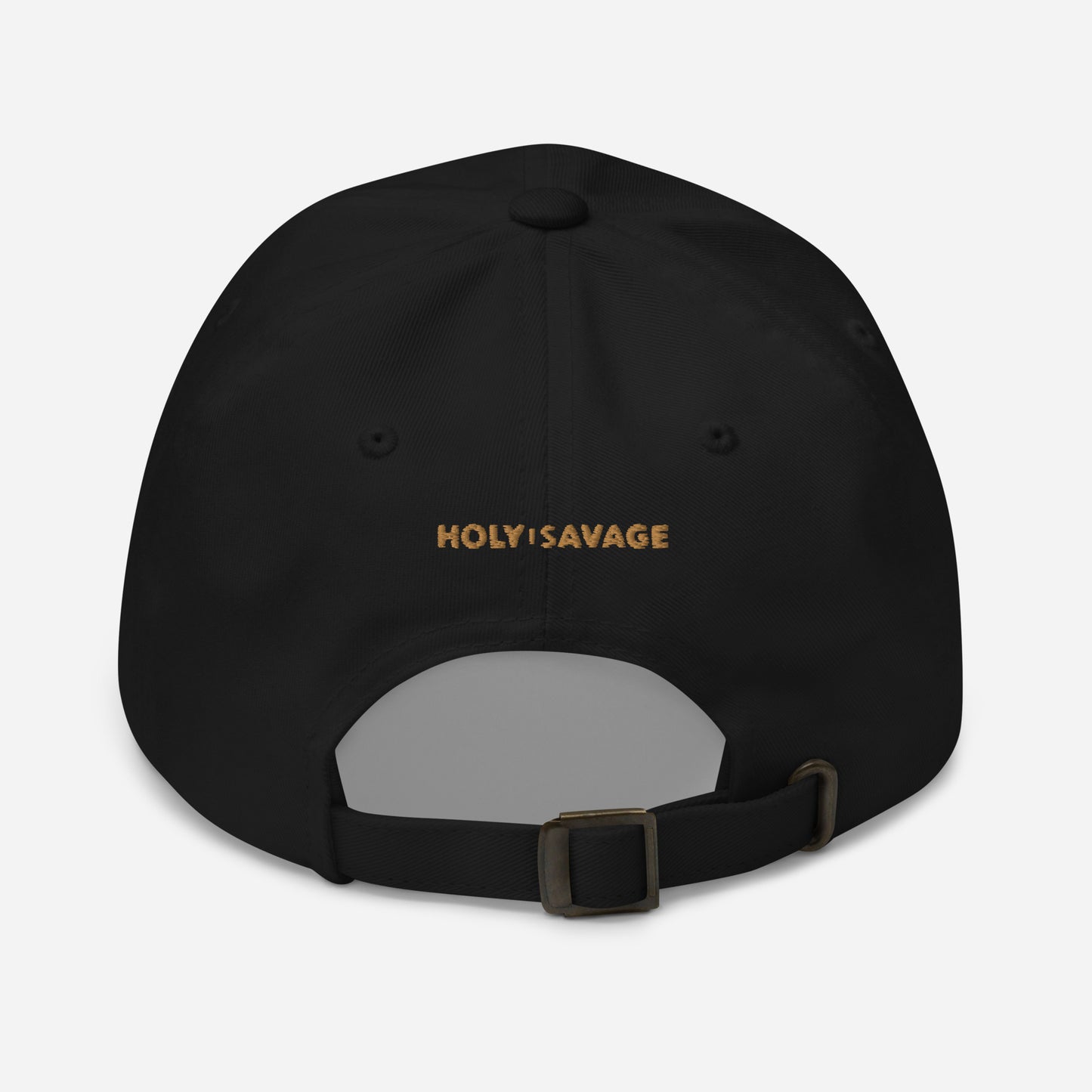 11:11 Gold Embroidered Dad Cap - Holy Savage