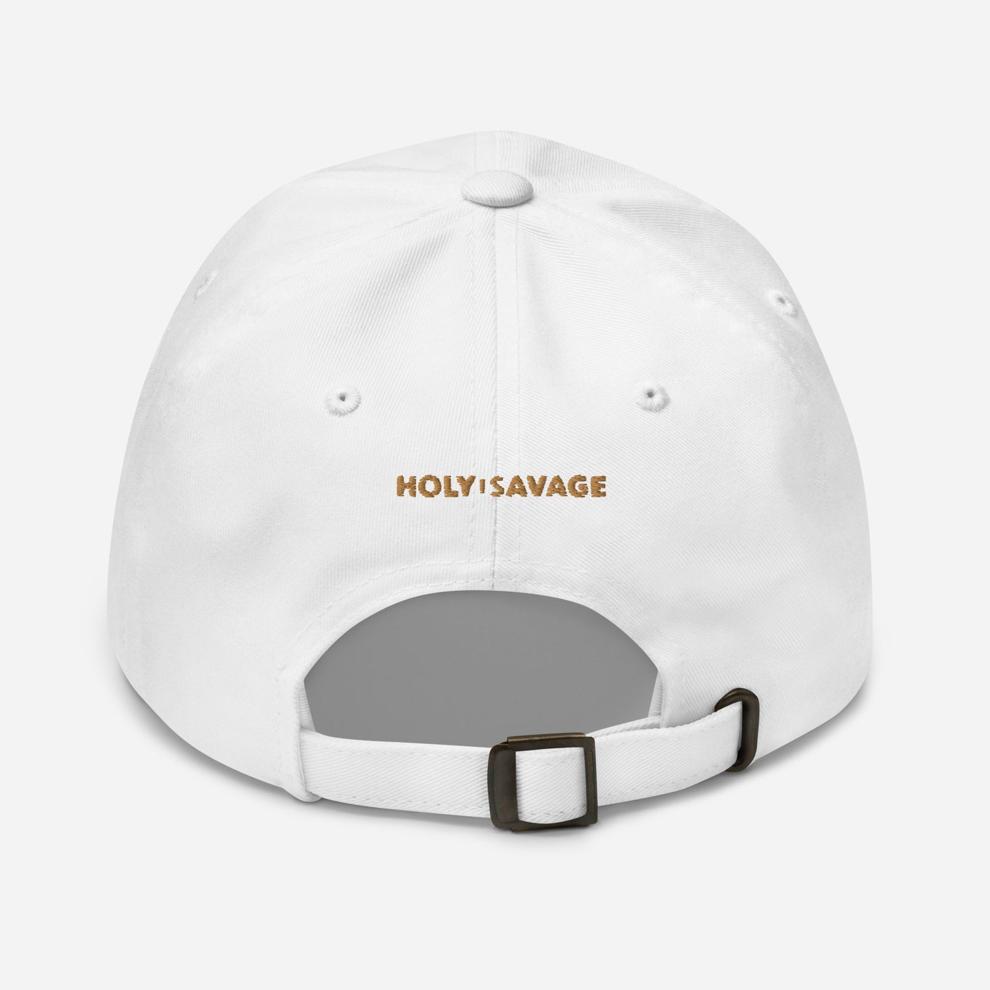 11:11 Gold Embroidered Dad Cap - Holy Savage