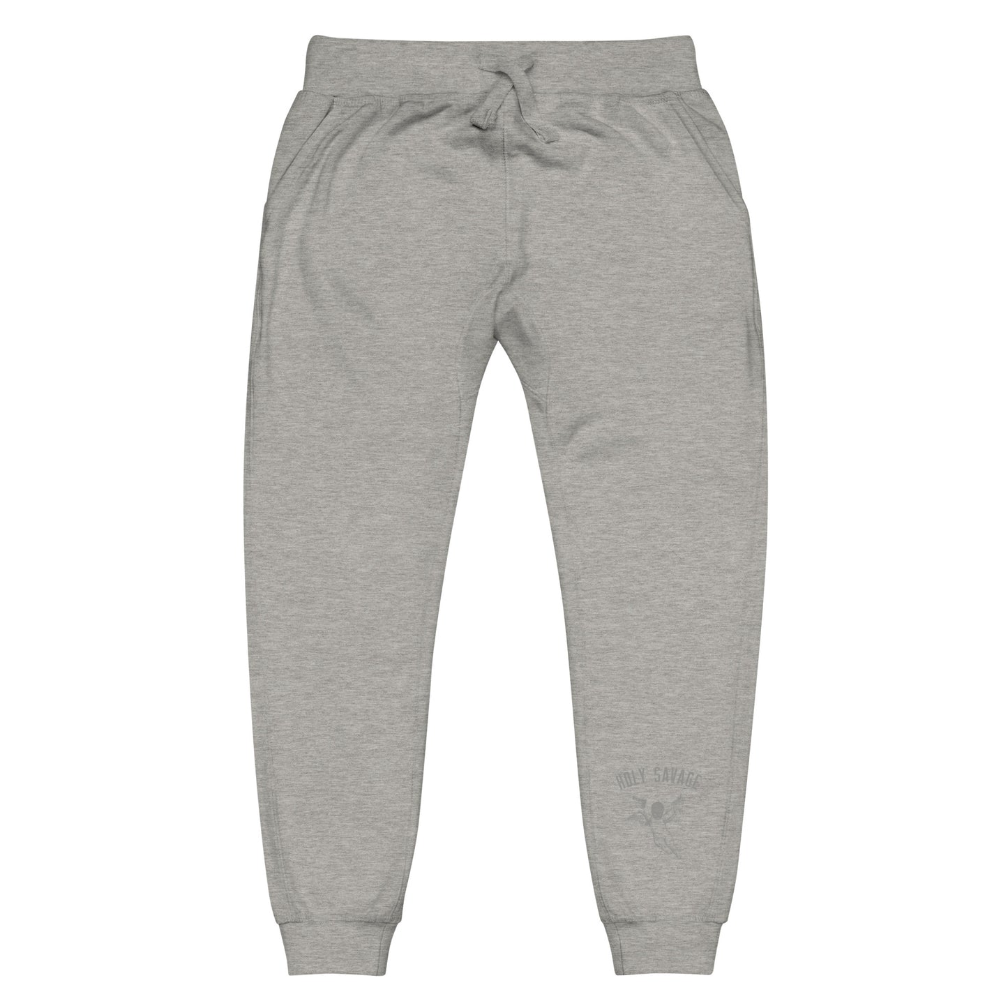 Holy Savage Grey Unisex Fleece Sweatpants/Joggers