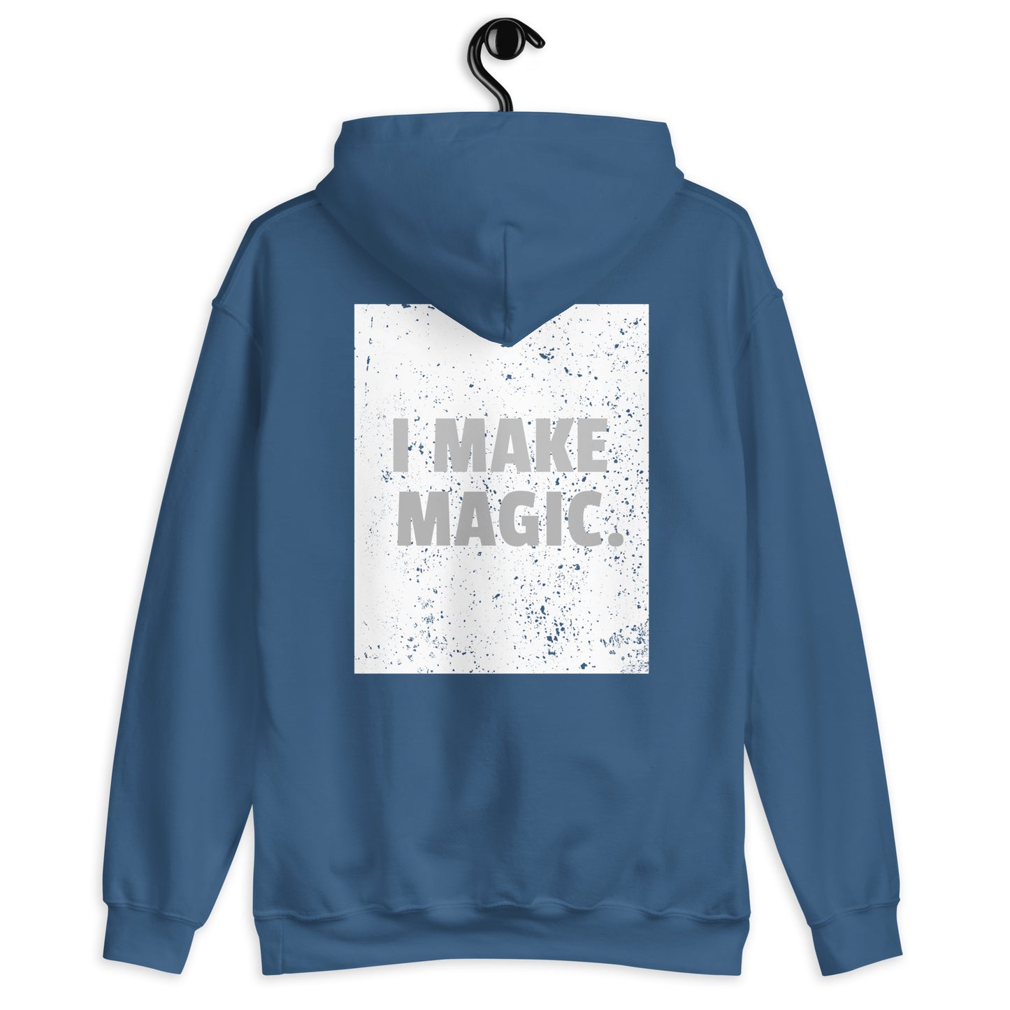 I Make Magic Grey And White Unisex Heavy Blend Premium Hoodie - Holy Savage