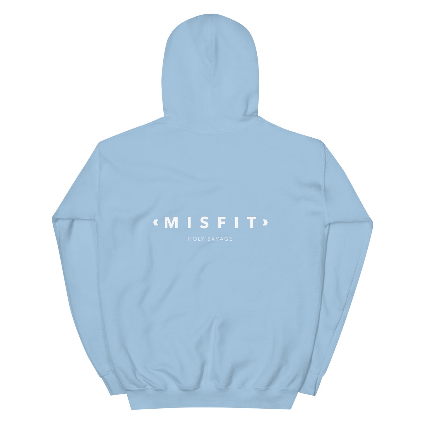 Misfit White Unisex Heavy Blend Premium Hoodie - Holy Savage