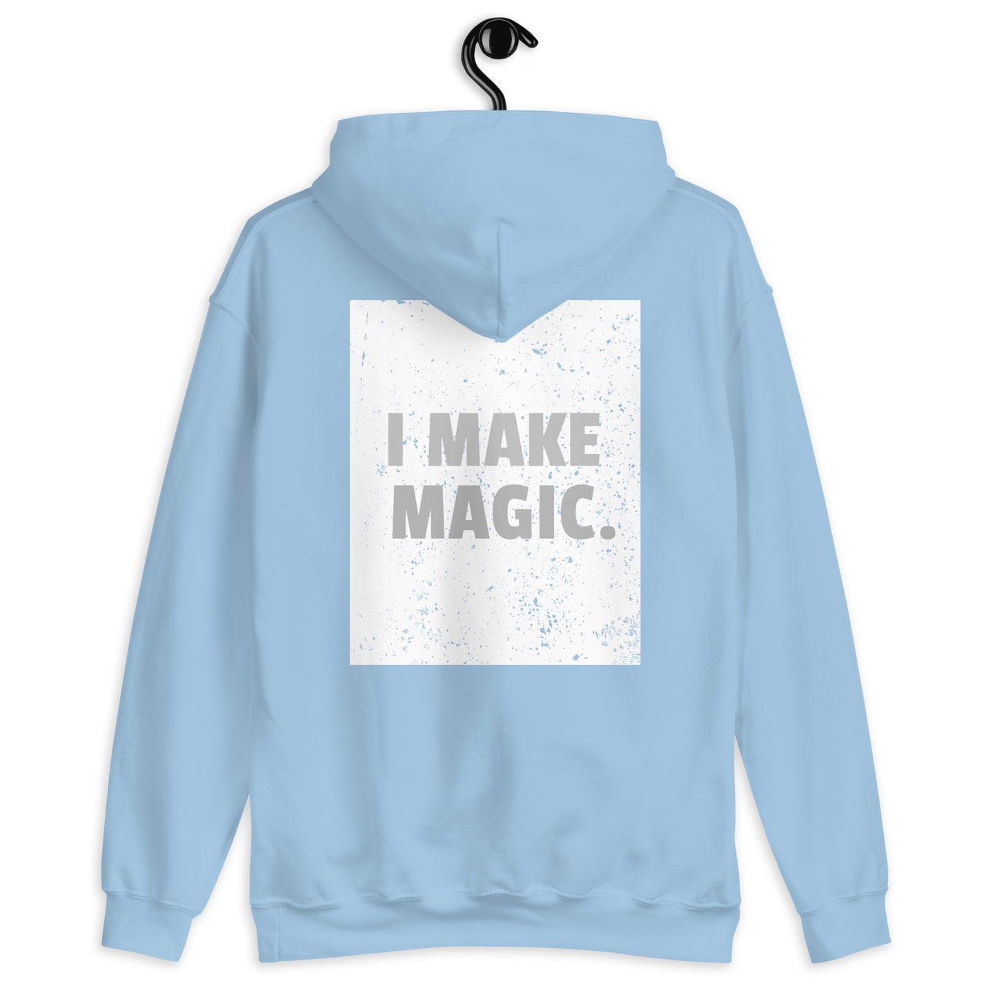 I Make Magic Grey And White Unisex Heavy Blend Premium Hoodie - Holy Savage