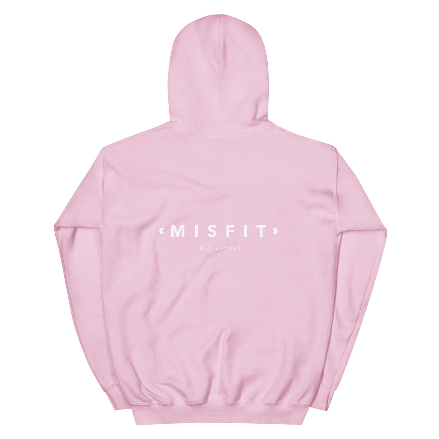 Misfit White Unisex Heavy Blend Premium Hoodie - Holy Savage