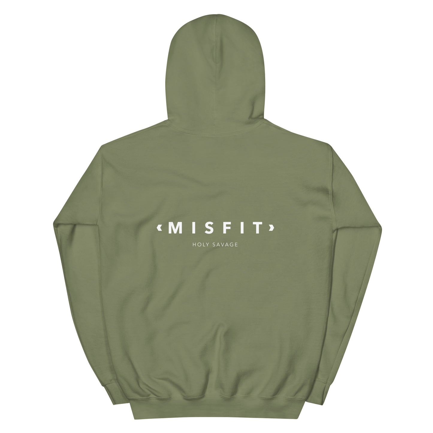 Misfit White Unisex Heavy Blend Premium Hoodie - Holy Savage