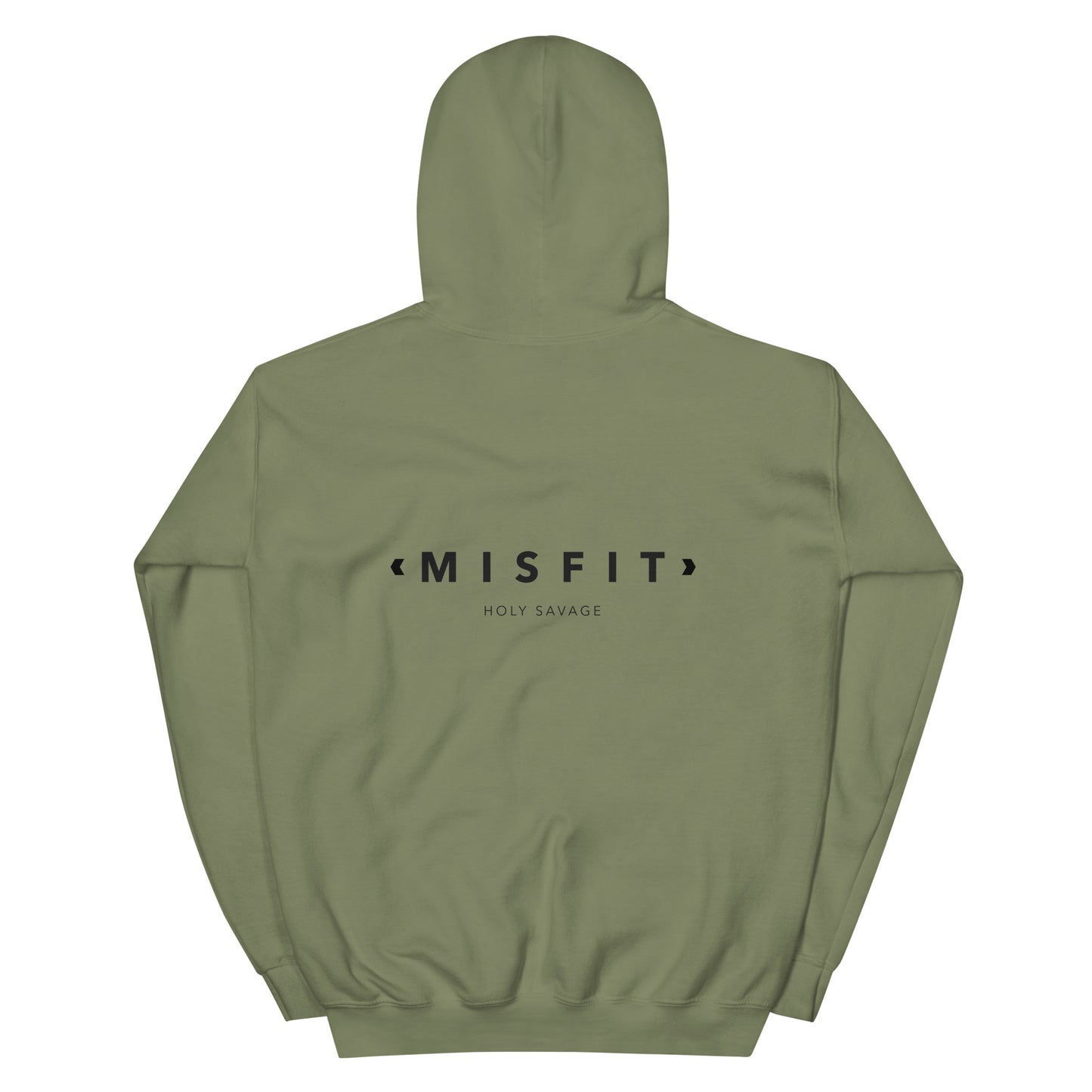 Misfit Black Unisex Heavy Blend Premium Hoodie - Holy Savage