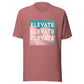 Graphic Tee - Sky Pink 'Elevate' Design - Premium Comfort by Holy Savage