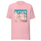 Graphic Tee - Sky Pink 'Elevate' Design - Premium Comfort by Holy Savage