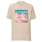 Graphic Tee - Sky Pink 'Elevate' Design - Premium Comfort by Holy Savage